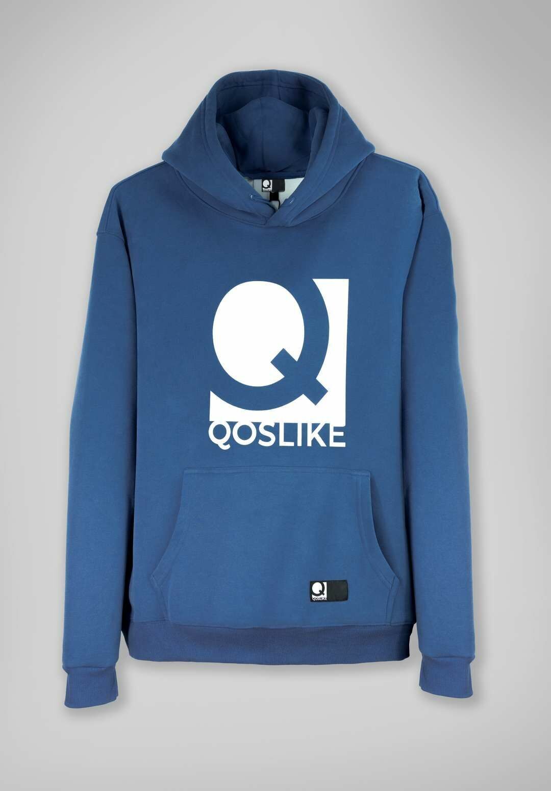 Худи «Qoslike Logo», синий